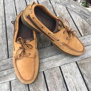 Bass Leather Boat Shoes